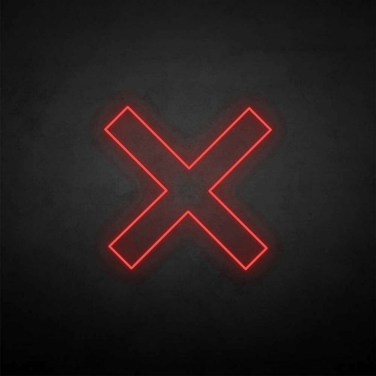 X - Mark Led Neon Sign - Shineneon