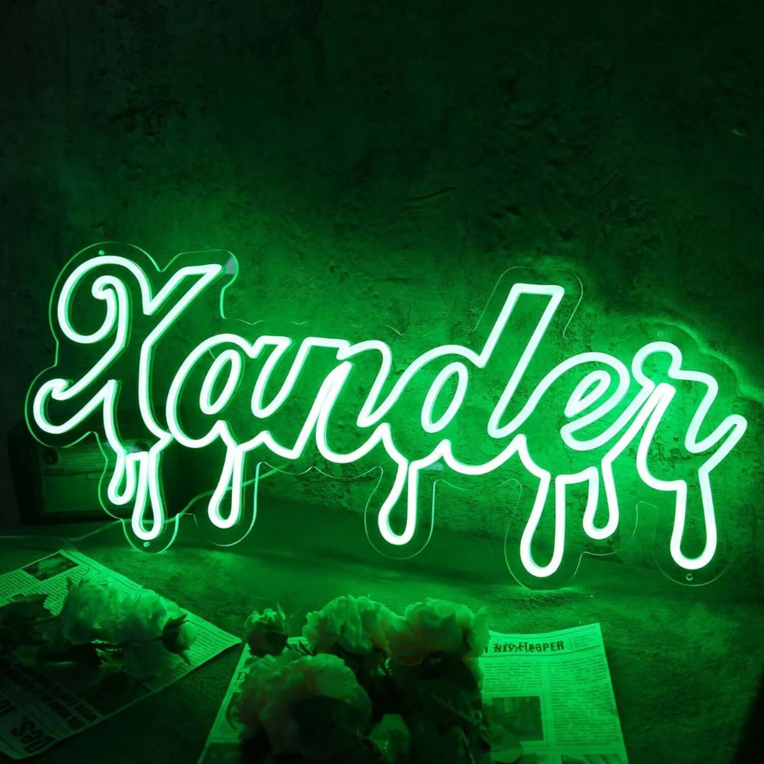 Xander Green Led Neon Sign - Shineneon