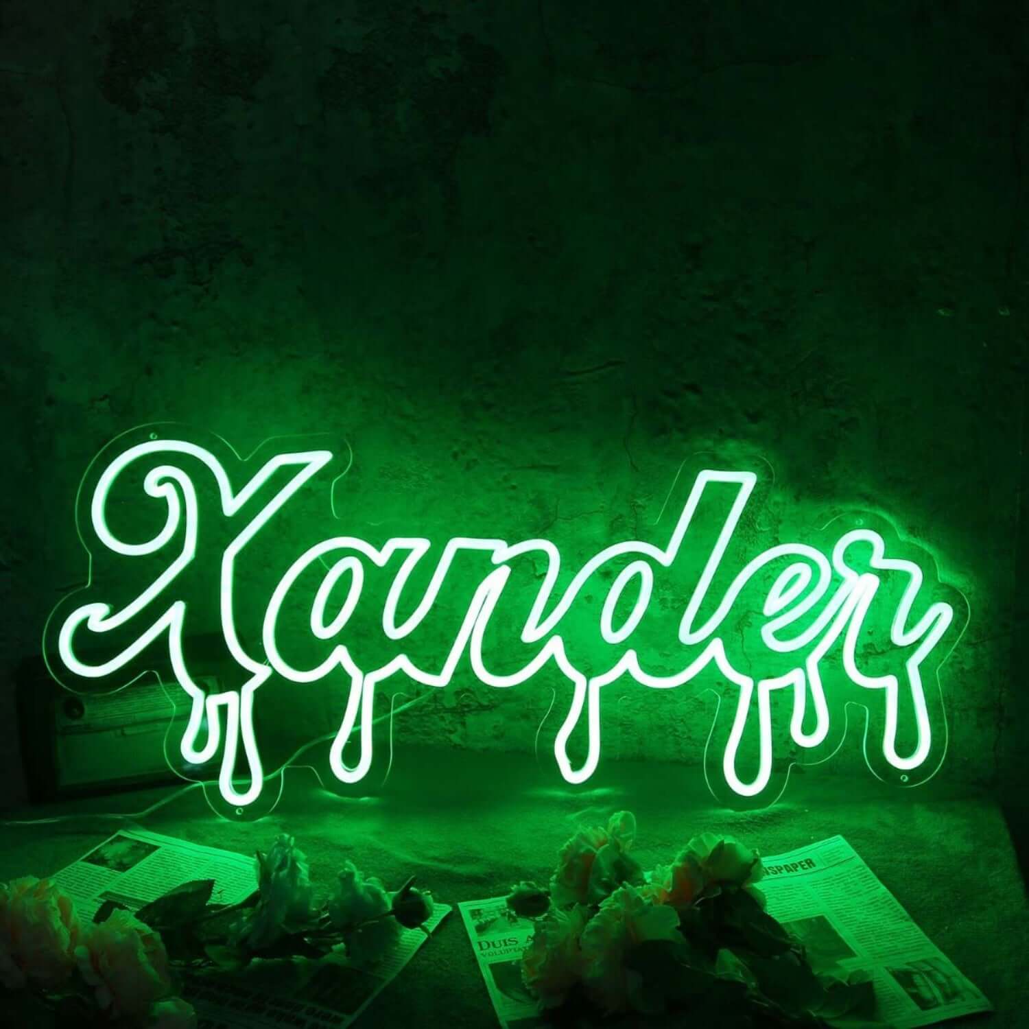 Xander Green Led Neon Sign | Shineneon