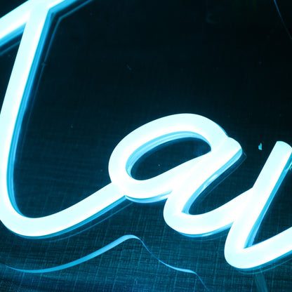 Xavi Blue Led Neon Sign - Shineneon