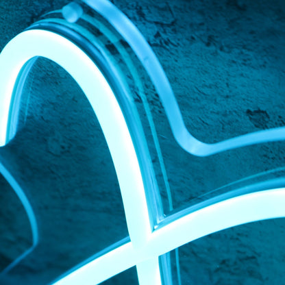 Xavi Blue Led Neon Sign - Shineneon