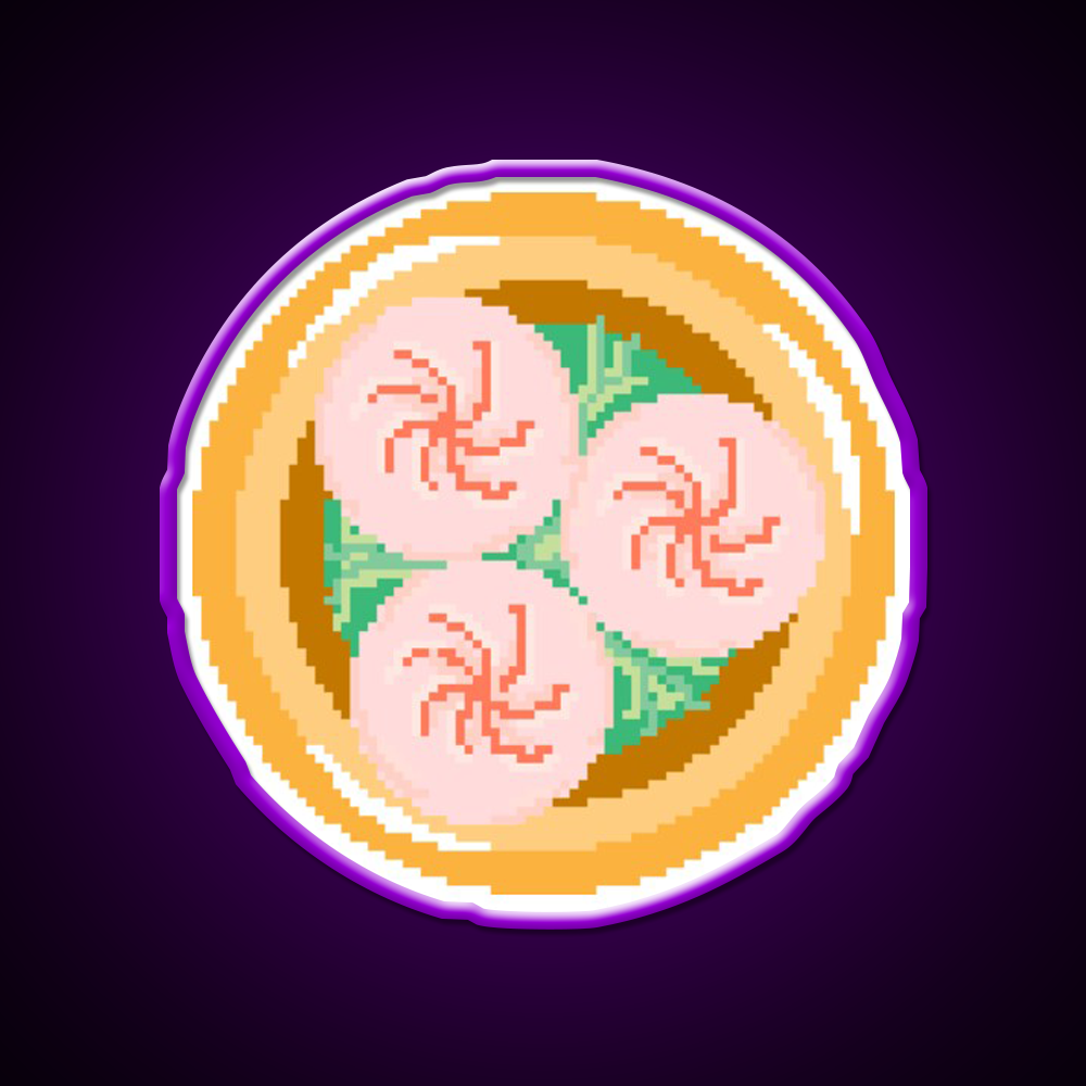 Xiaolongbao Led Neon Sign Chinese Food Rgb Color