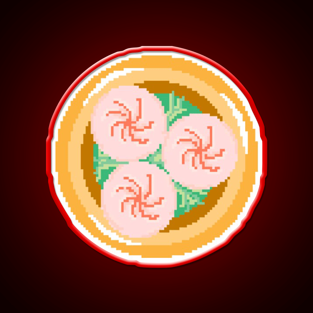 Xiaolongbao Led Neon Sign Chinese Food Rgb Color - Shineneon