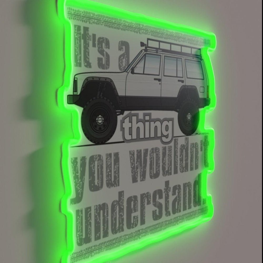 Xj White Rgb Led Neon Sign - Shineneon
