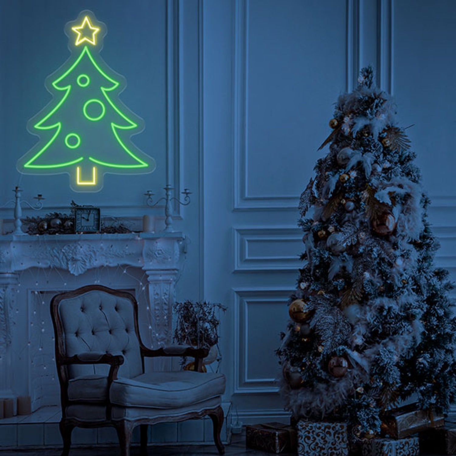 Xmas Tree Neon Sign Wall Art Decor | Shineneon