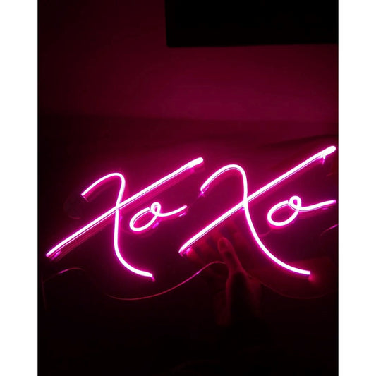 Xo Hugs Kisses Led Sign Business Neon Sign