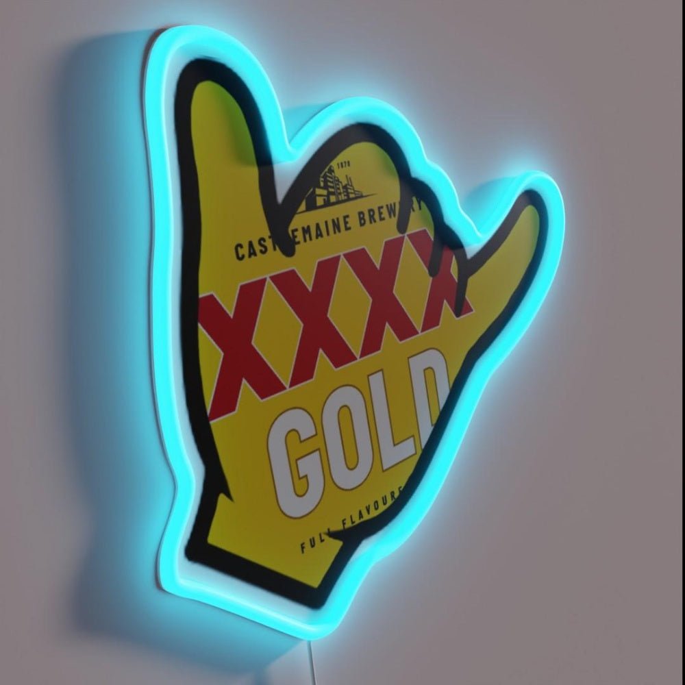 Xxxx Gold 4x4 Rgb Led Neon Sign - Shineneon