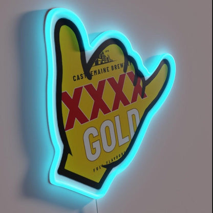Xxxx Gold 4x4 Rgb Led Neon Sign - Shineneon