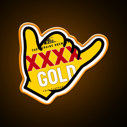 Xxxx Gold Beer Bar Decor Led Neon Sign Rgb Color - LED neon sign view 6