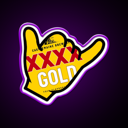 Xxxx Gold Beer Bar Decor Led Neon Sign Rgb Color - LED neon sign view 9