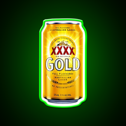 Xxxx Gold Can Beer Bar Decor Led Neon Sign Rgb Color - LED neon sign view 8