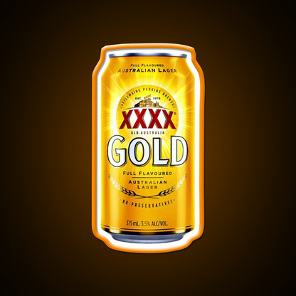Xxxx Gold Can Beer Bar Decor Led Neon Sign Rgb Color - LED neon sign view 6