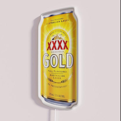 Xxxx Gold Can Rgb Led Neon Sign - Shineneon