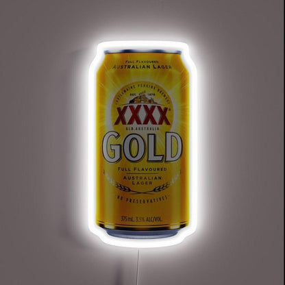 Xxxx Gold Can Rgb Led Neon Sign - Shineneon