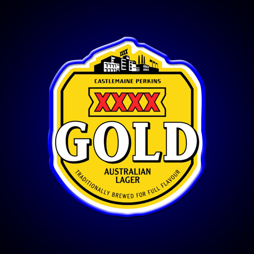 Xxxx Gold Logo Beer Bar Decor Led Neon Sign Rgb Color - LED neon sign view 5