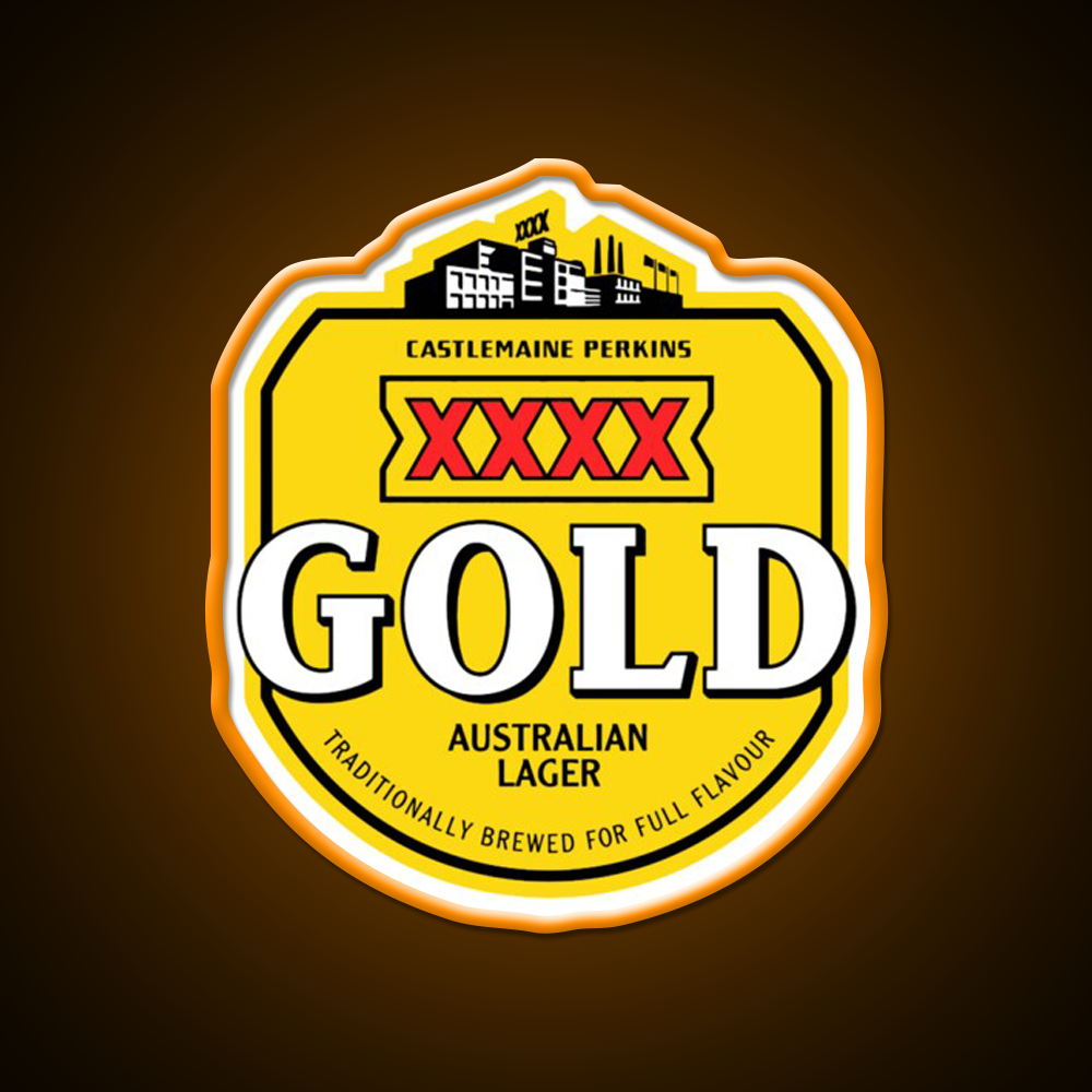 Xxxx Gold Logo Beer Bar Decor Led Neon Sign Rgb Color - LED neon sign view 6