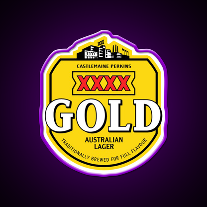 Xxxx Gold Logo Beer Bar Decor Led Neon Sign Rgb Color - LED neon sign view 9