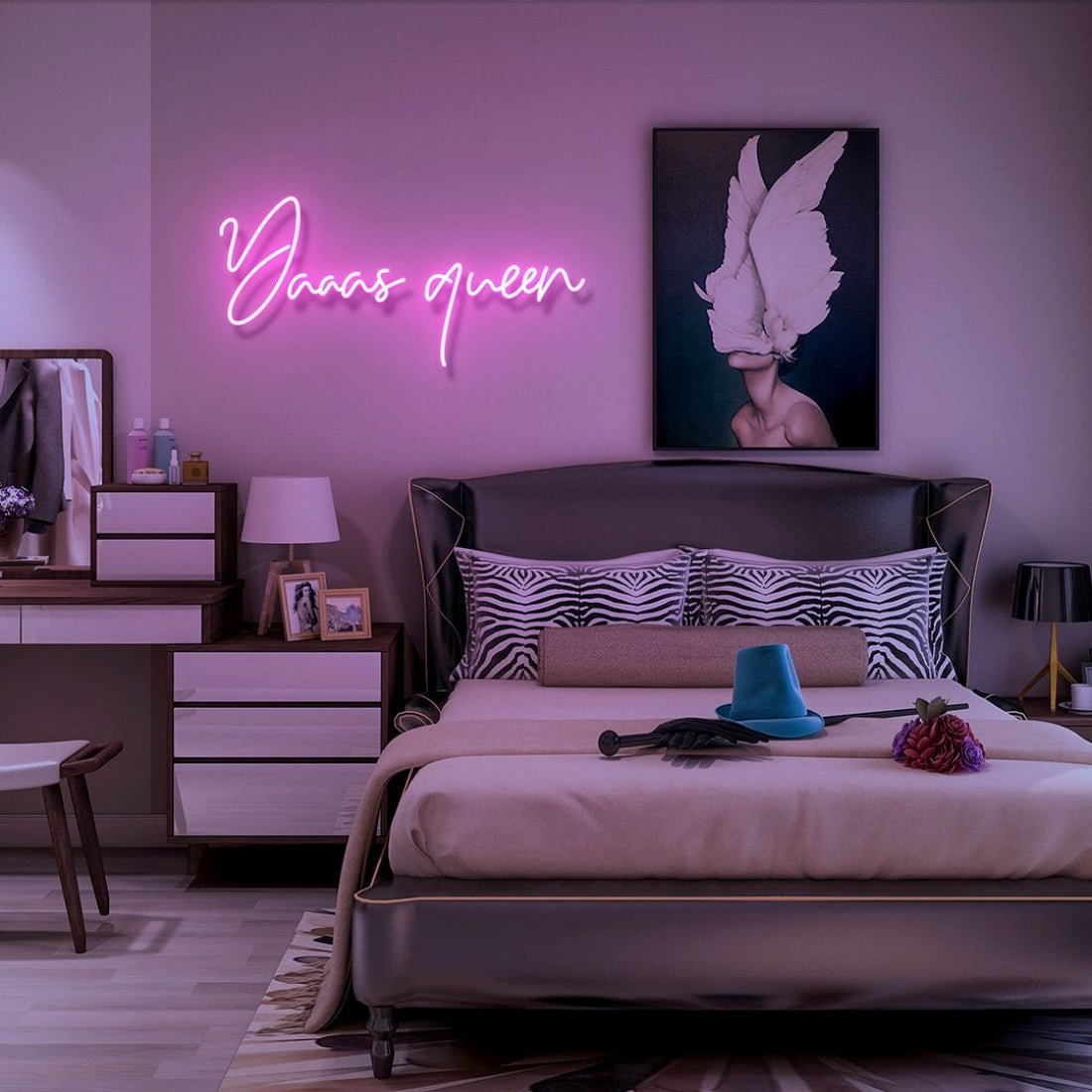 Yaaas Queen Led Sign Business Neon Sign - Shineneon