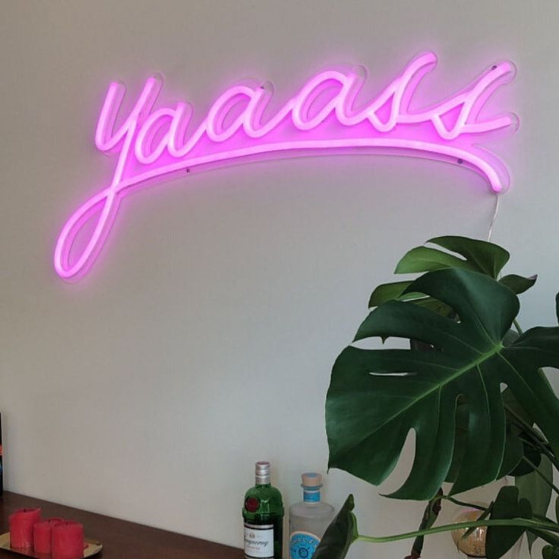 Yaaass Led Sign Business Neon Sign