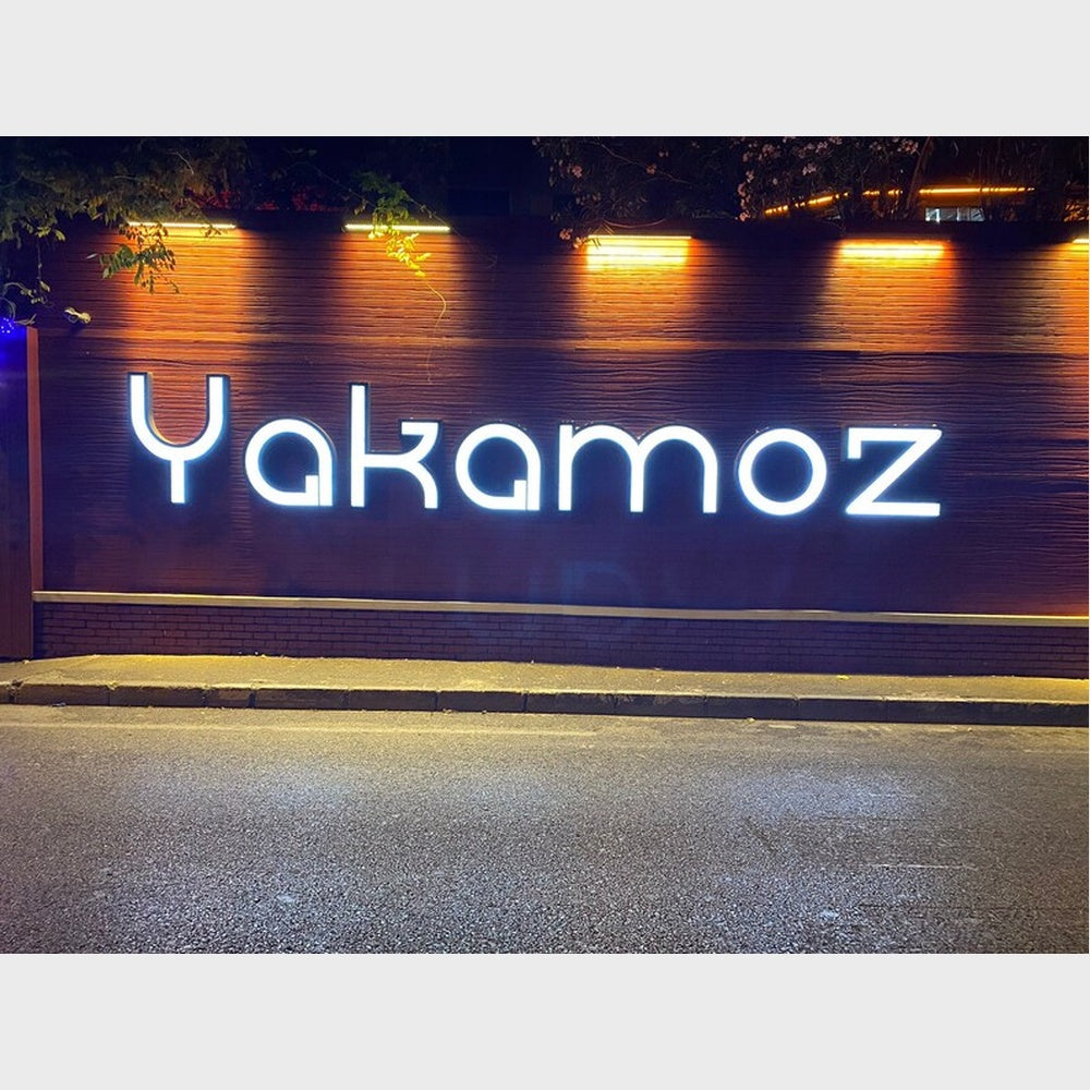 Yakamoz 3D Frontlit Channel Letters Led Light Sign