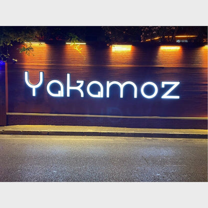 Yakamoz 3D Frontlit Channel Letters Led Light Sign