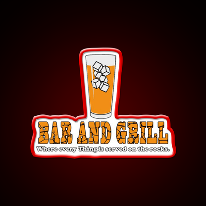 Yancy Street Bar And Grill Man Cave Bar Led Neon Sign Rgb Color