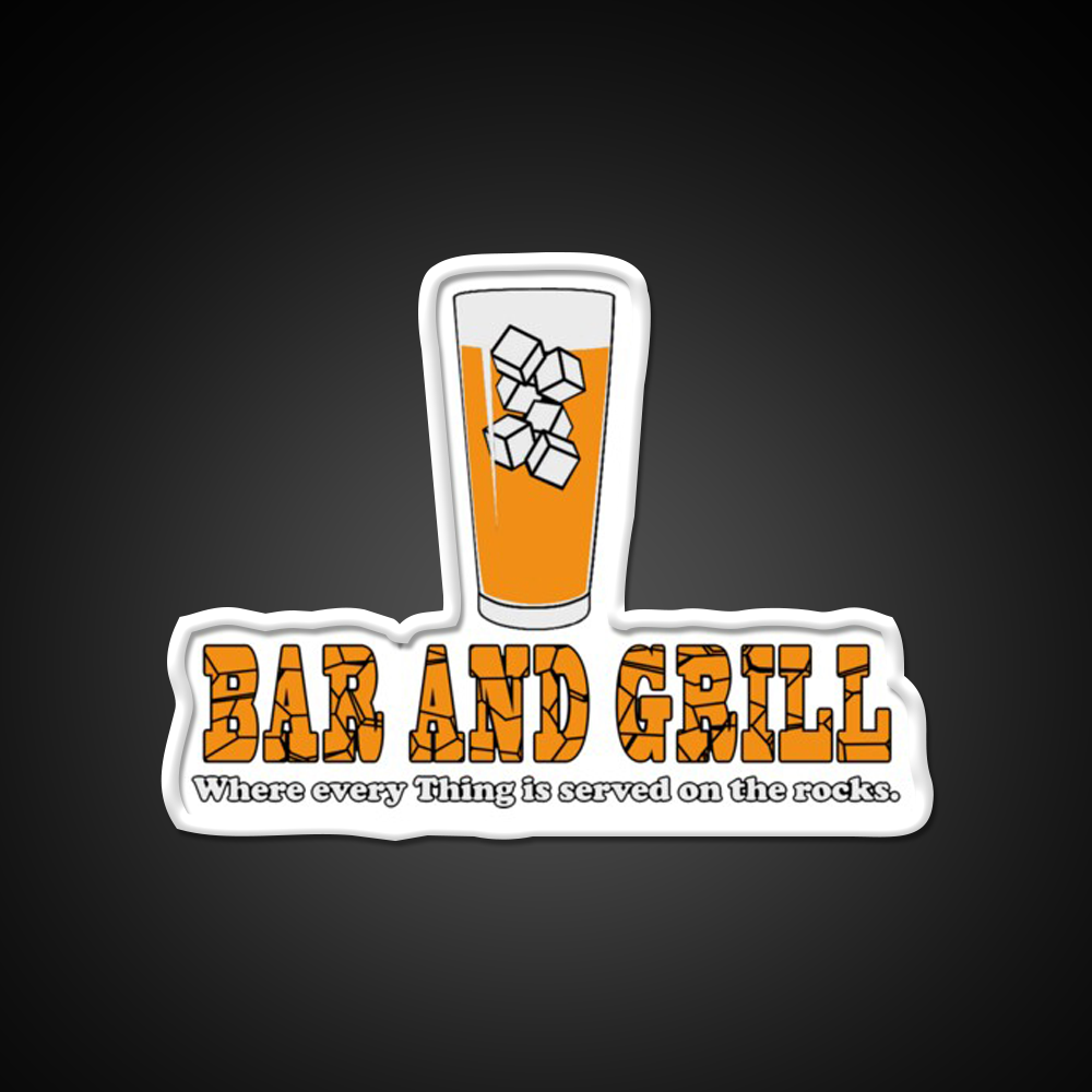 Yancy Street Bar And Grill Man Cave Bar Led Neon Sign Rgb Color