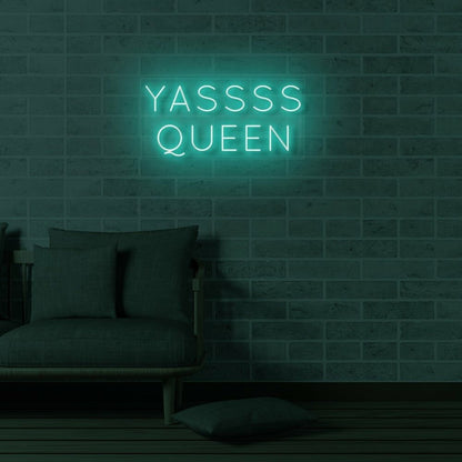 Yassss Queen Led Neon Sign | Shineneon