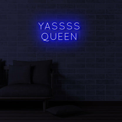 Yassss Queen Led Neon Sign | Shineneon