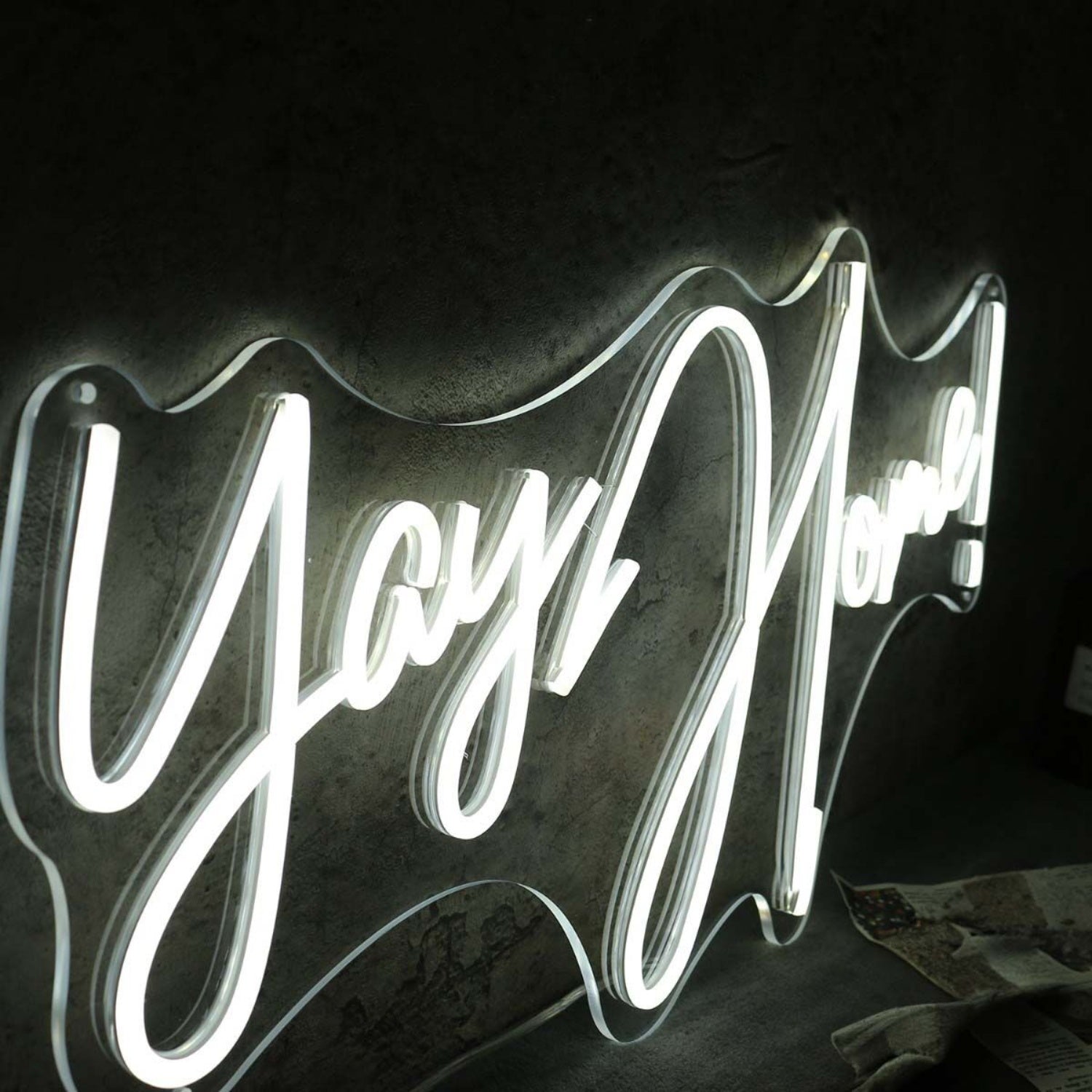 Yay Home White Led Neon Sign - Shineneon