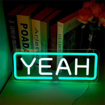 Yeah Led Neon Sign Light Wall Decoration For Home - Shineneon