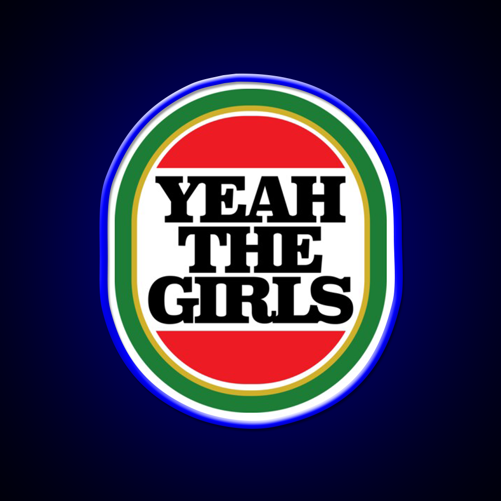 Yeah The Girls Beer Bar Decor Led Neon Sign Rgb Color - LED neon sign view 5