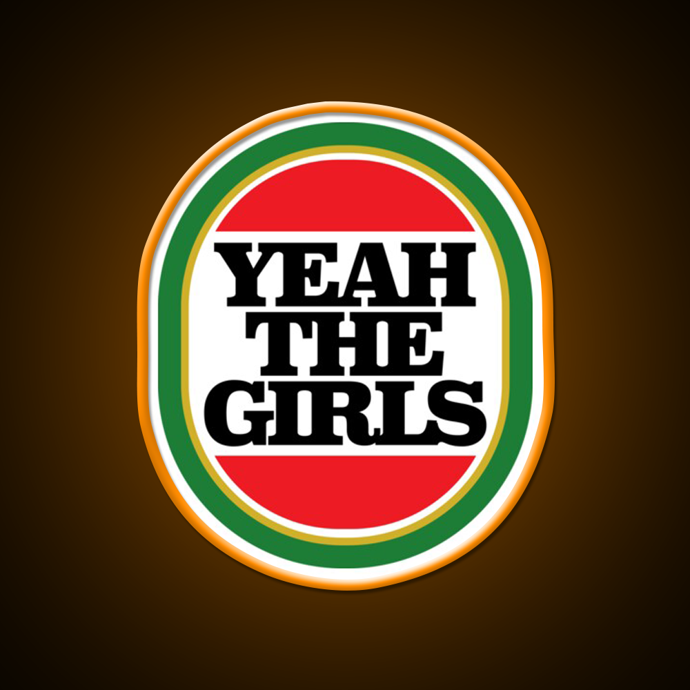 Yeah The Girls Beer Bar Decor Led Neon Sign Rgb Color - LED neon sign view 6