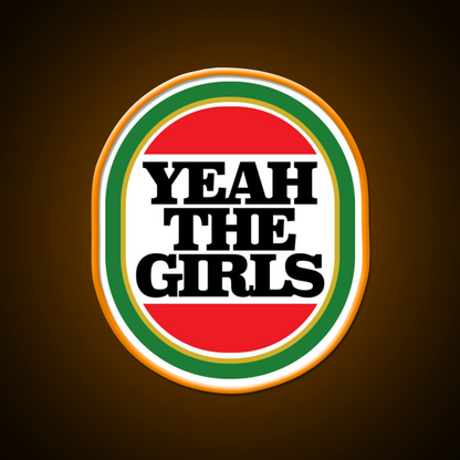 Yeah The Girls Beer Bar Decor Led Neon Sign Rgb Color - LED neon sign view 6