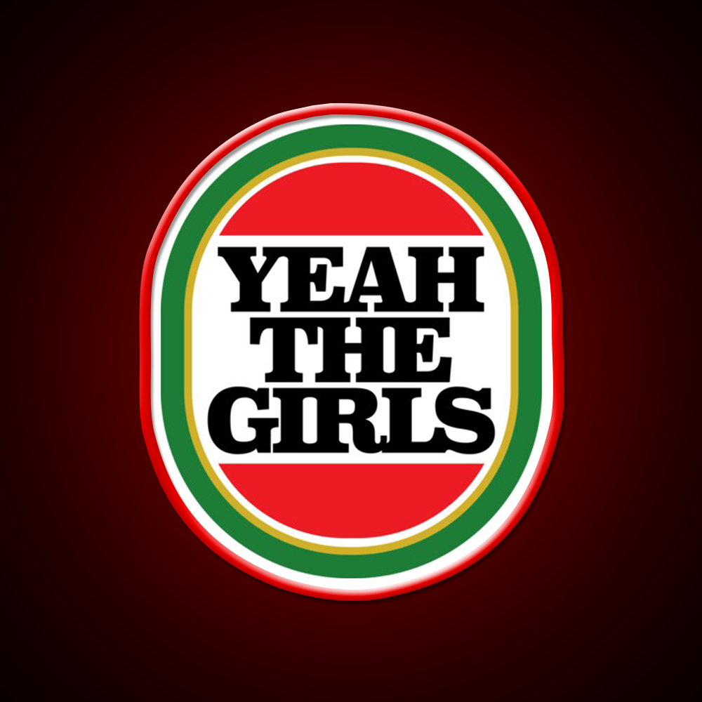 Yeah The Girls Beer Bar Decor Led Neon Sign Rgb Color - LED neon sign view 10