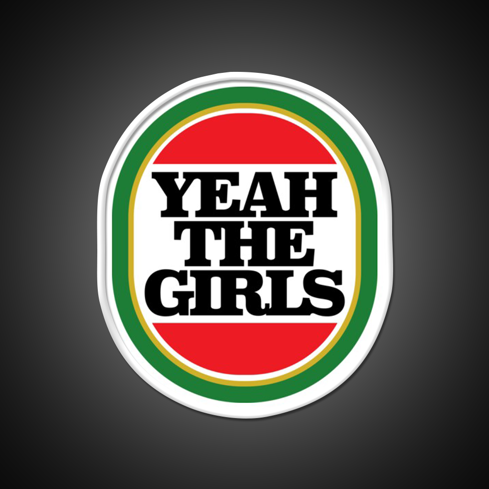 Yeah The Girls Beer Bar Decor Led Neon Sign Rgb Color - LED neon sign view 11
