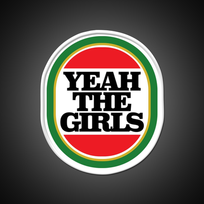 Yeah The Girls Beer Bar Decor Led Neon Sign Rgb Color - LED neon sign view 11