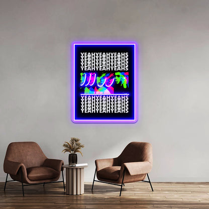 Yeah Yeah Yeahs Pop Artwork Led Neon Signs