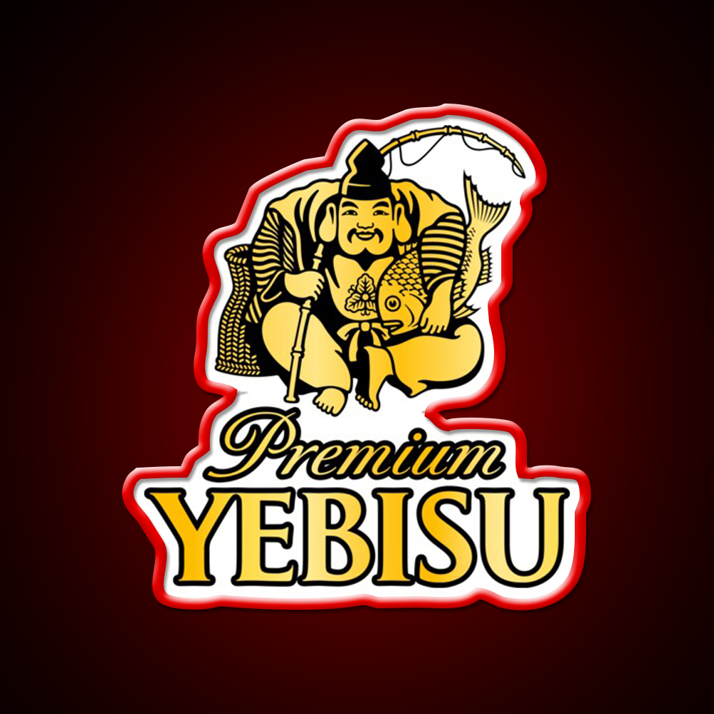 Yebisu Premium Golden Logo Beer Bar Decor Led Neon Sign Rgb Color - LED neon sign view 10