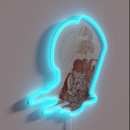Yeen Beer Red Bock Rgb Led Neon Sign - Shineneon