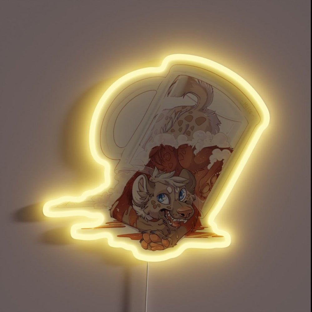 Yeen Beer Red Bock Rgb Led Neon Sign - Shineneon