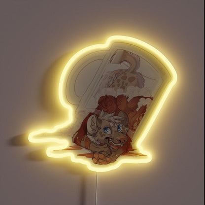 Yeen Beer Red Bock Rgb Led Neon Sign - Shineneon