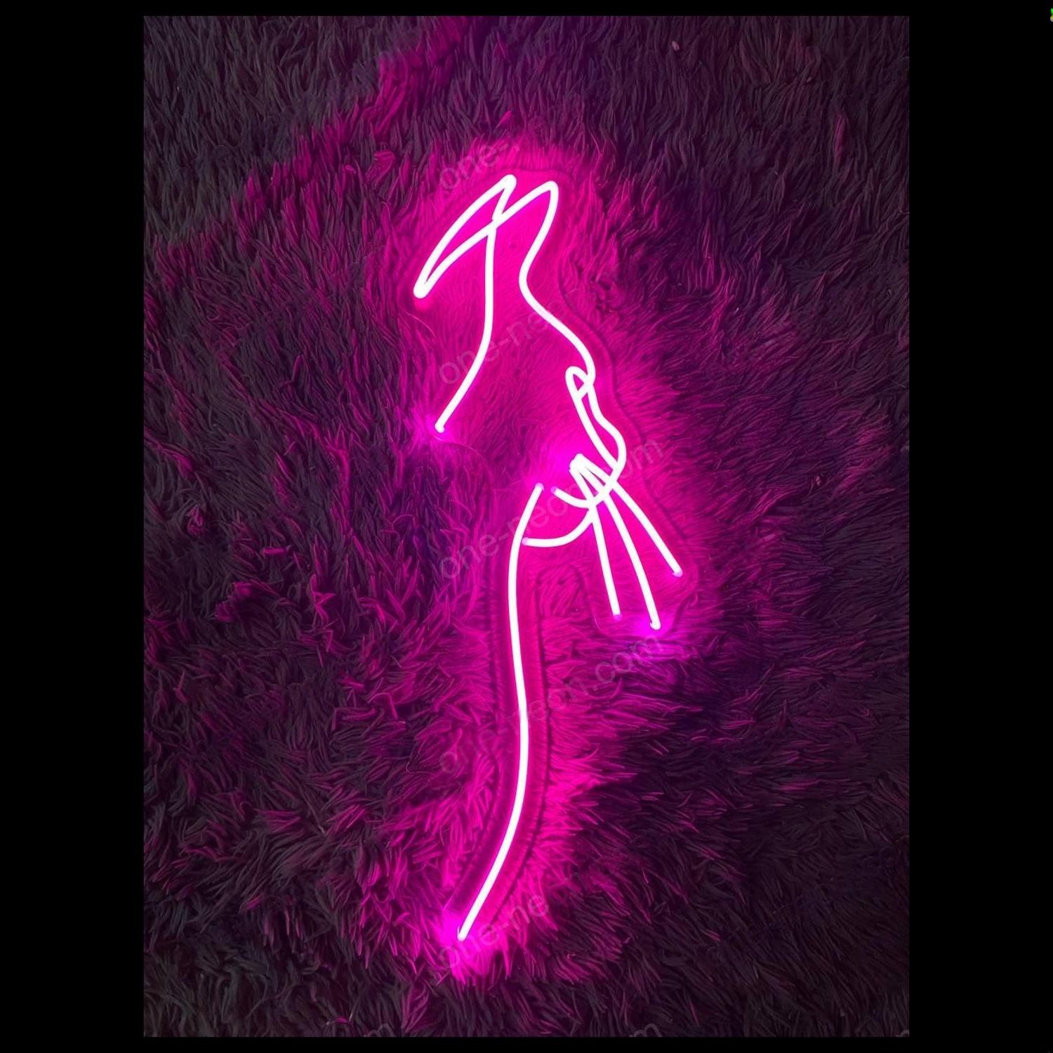 Yellow Bird Line Art Led Neon Sign For Home Art Decor | Shineneon