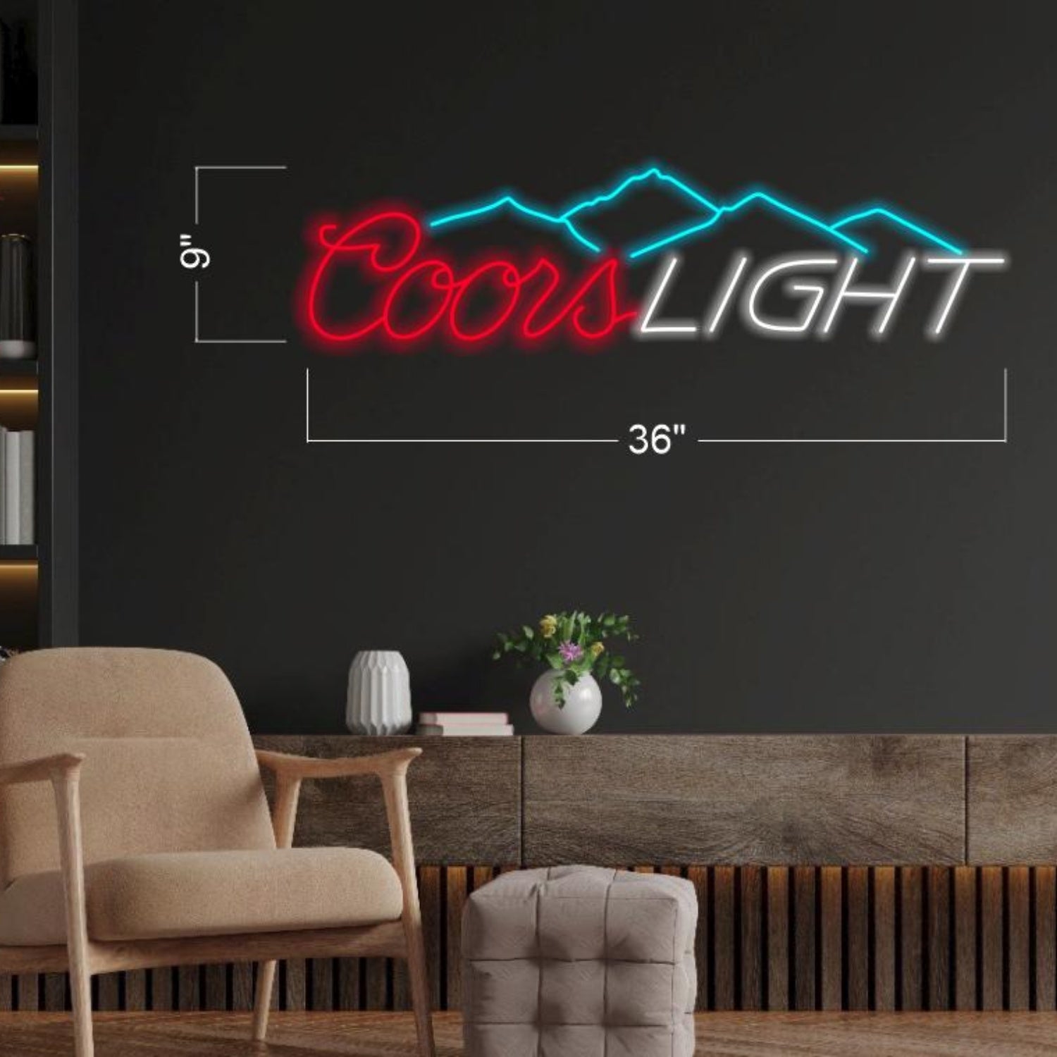 Yellow Crown Blue Corona Led Neon Sign For Bar Restaurant Decor | Shineneon