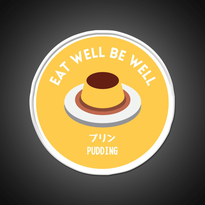 Yellow Pudding Japanese Cafe Food Dessert Snack Food Led Neon Sign Rgb Color - Shineneon