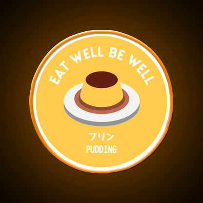 Yellow Pudding Japanese Cafe Food Dessert Snack Food Led Neon Sign Rgb Color - Shineneon