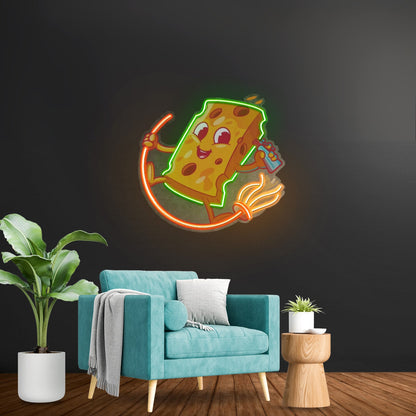 Yellow Sponge Led Neon Sign Light Custom Led Signs - Shineneon