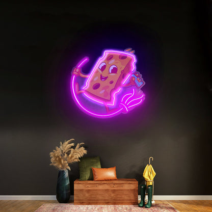 Yellow Sponge Led Neon Sign Light Custom Led Signs - Shineneon