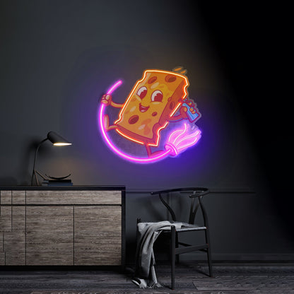Yellow Sponge Led Neon Sign Light Custom Led Signs - Shineneon
