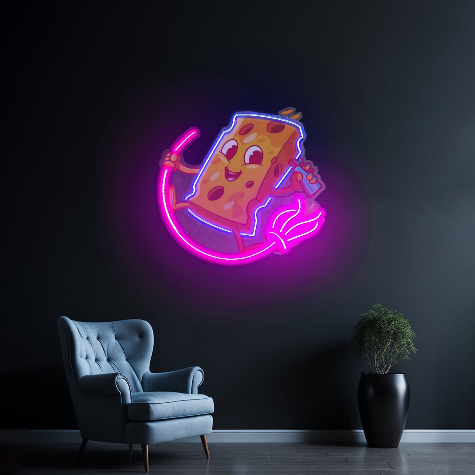 Yellow Sponge Led Neon Sign Light Custom Led Signs - Shineneon